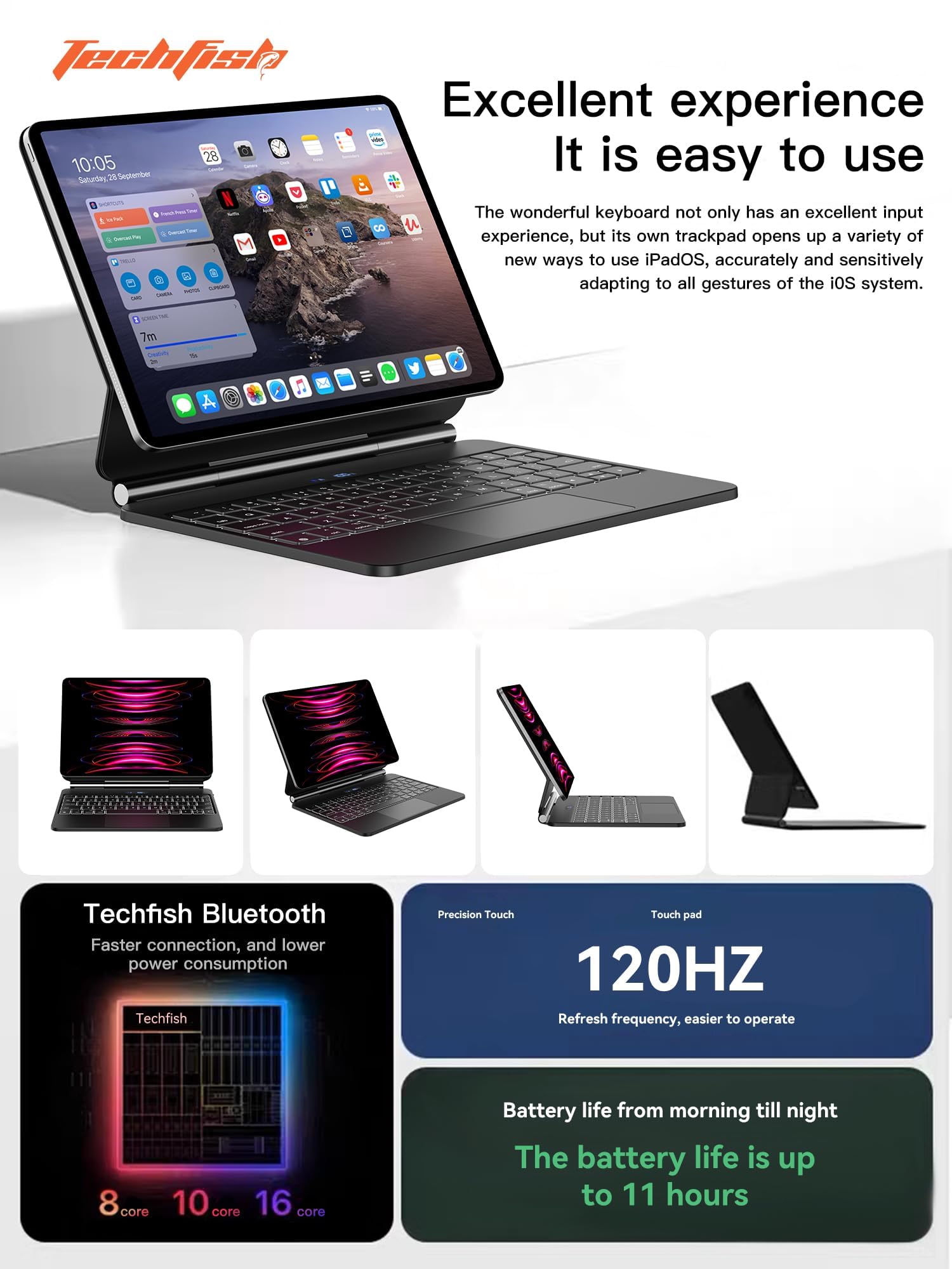 Amazon.co.jp: Magic キーボードケース iPad Air 11インチ (M2/M3