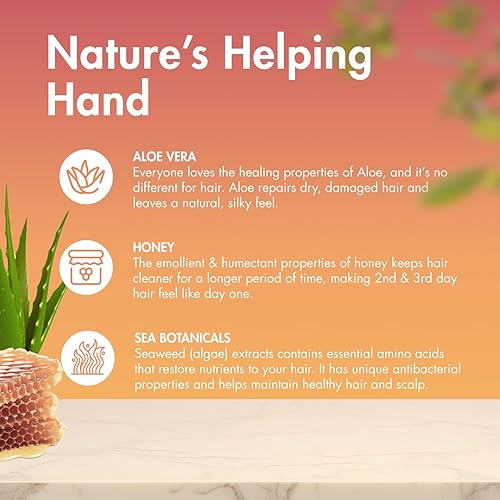 Miniatura 4 de MopTop Acondicionador ligero, ondulado, rizos sueltos, fino, liso, tratado con color y crema hidratante natural para el cabello, hecho con aloe,