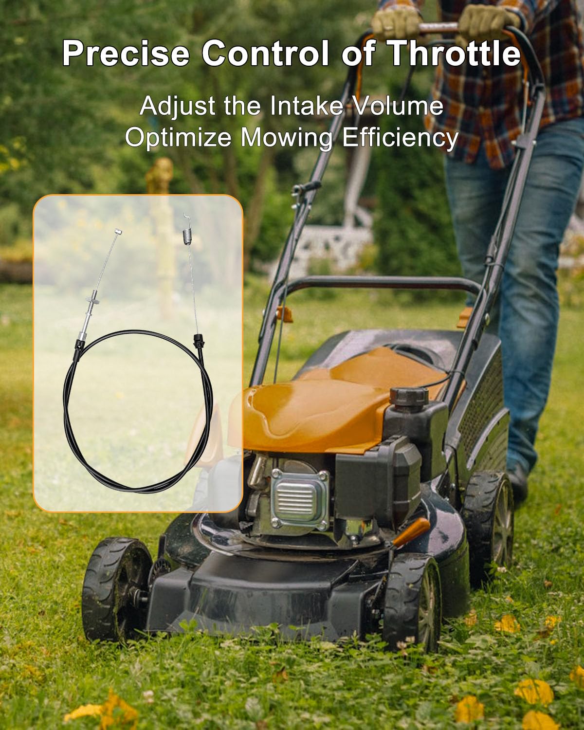 Lawn Mower Cables Replacement Lawn Mower Cable GLOXTED 587421102