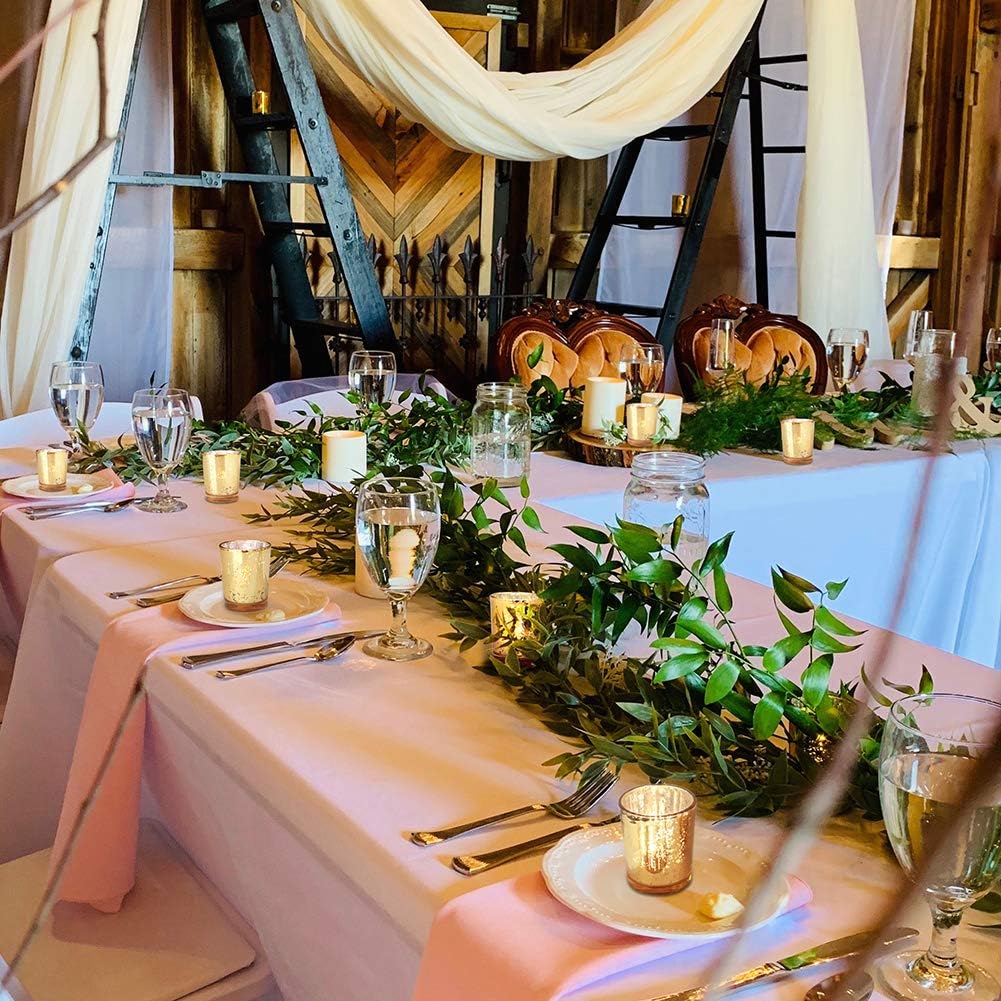 Volens Gold Party Decorations 72pcs, Mercury Glass Gold Votive Candle Holders Set for Wedding, Bridal and Baby Shower : Home & Kitchen