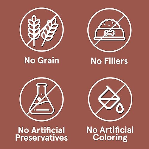 Miniatura 16 de Real Meat - Alimento para perros secado al aire con cordero y pescado real, bolsa de 5 libras de alimento real para perros de carne real sin granos