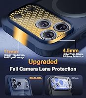 Vista 11 de Diaclara - Funda diseñada para iPhone 15 Plus de 6.7 pulgadas, transparente, cuerpo completo, con protector de pantalla, resistente de protección