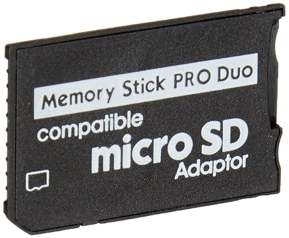 MicroSDHC to to Memory Stick Pro Duo (Bulk Static Package)