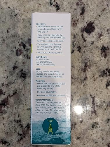 Miniatura 8 de Sinex Spray nasal natural  Cuidado nasal salino diario  Aerosol nasal severo hidratante sinusal spray nasal sinusal y alivio instantáneo para uso