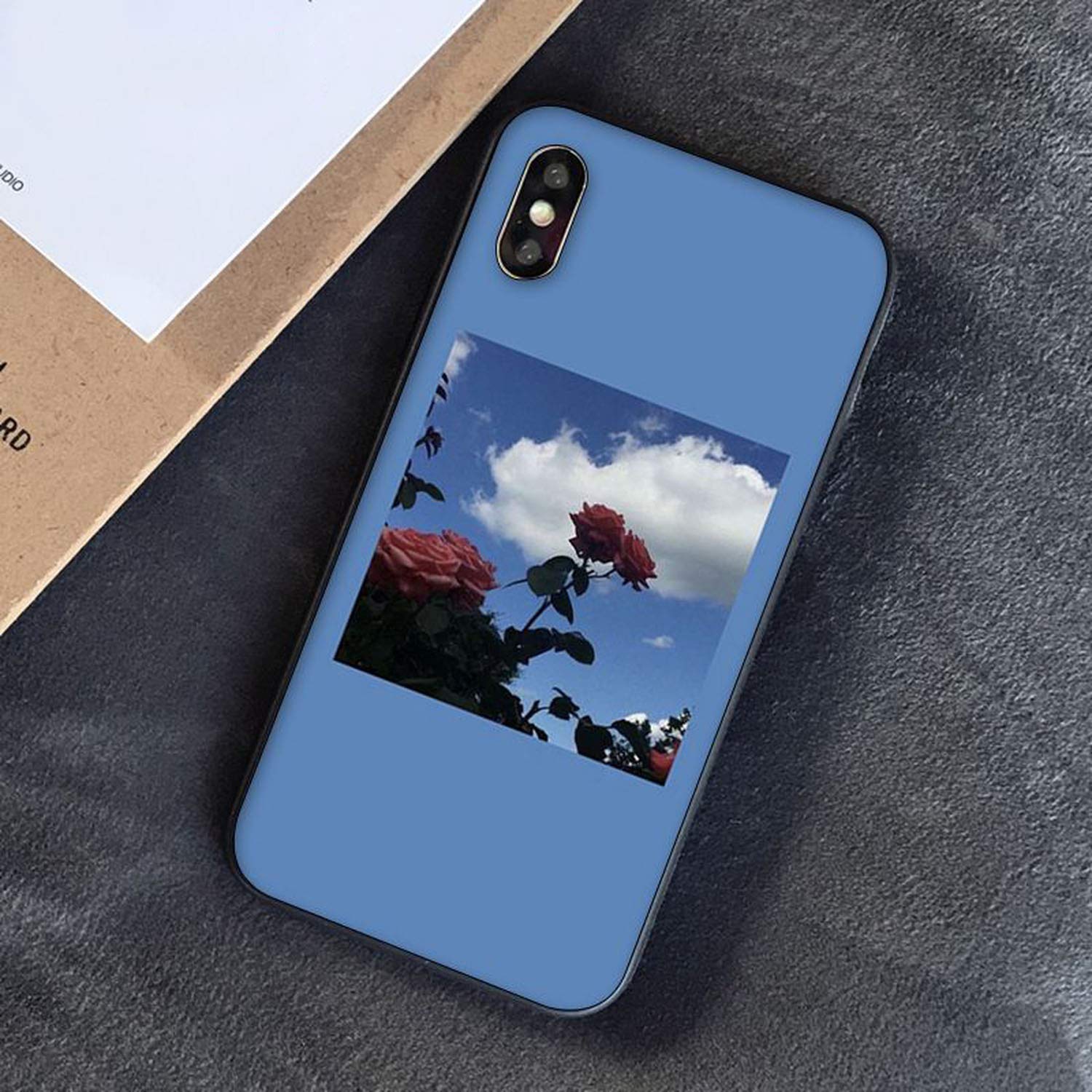 ファッション/美容 iPhone7 セール】デニム素材 チェック ハート / スマホカバー iPhone
