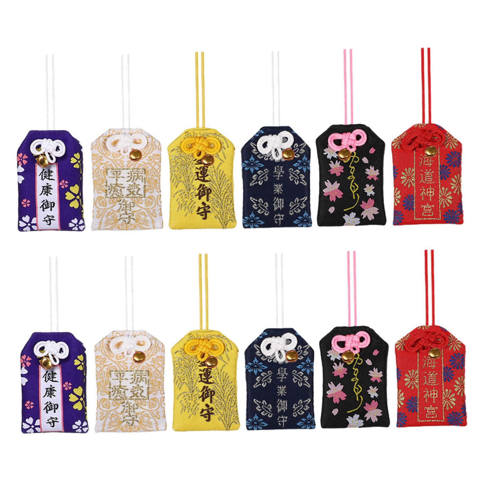 Bolsa de Bendición Japonesa Omamori para Renovar la Decoración Tradicional de Casa