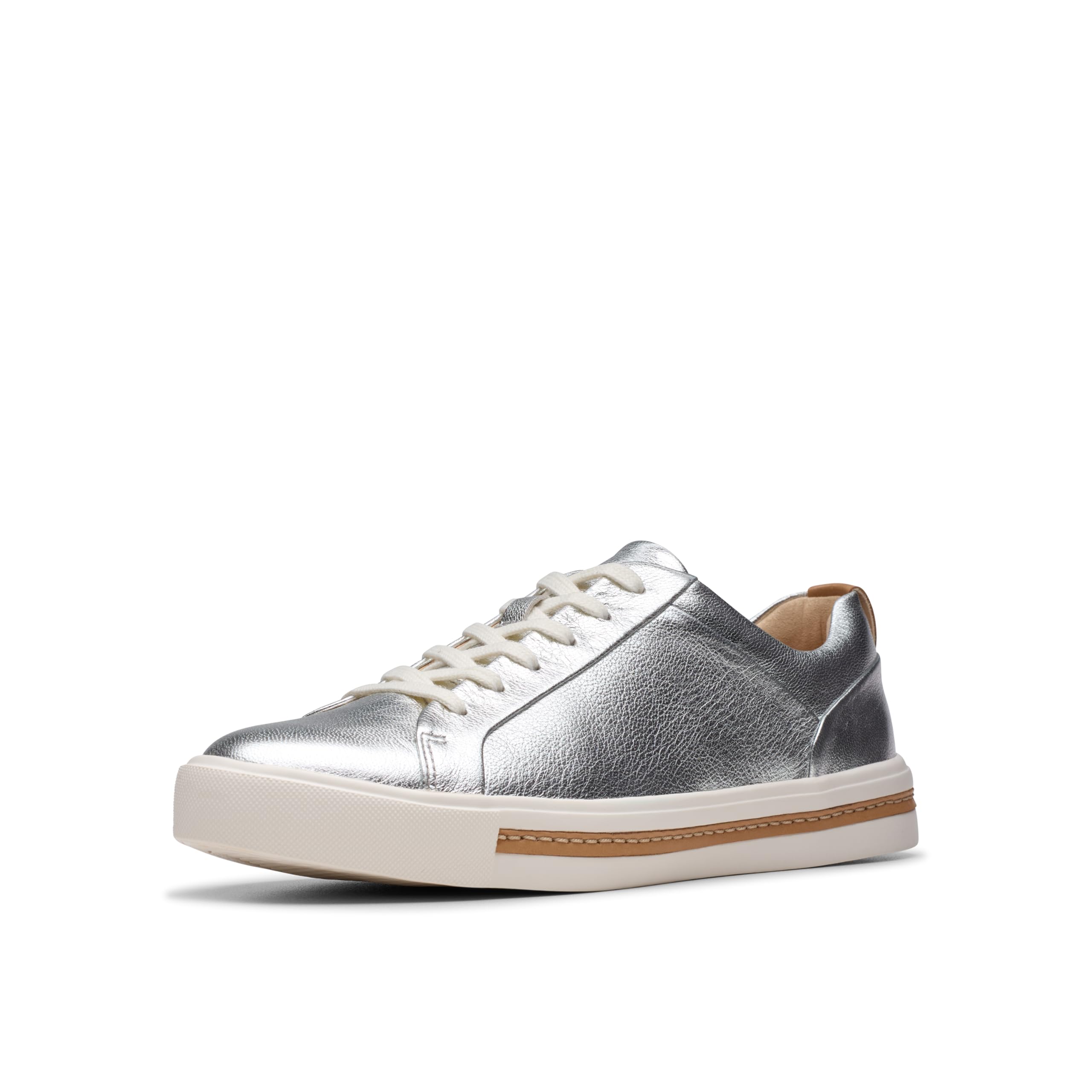 Clarks Un Maui Lace Womens Metallic, 5
