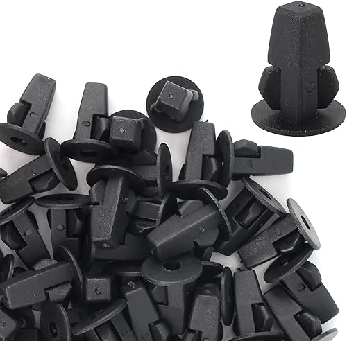 Miniatura 2 de Carbbia 50 clips de sujeción para parachoques para Toyota 90189-06214 Mirai Sequoia Sienna Tacoma Tundra 9018906214