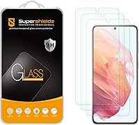 Vista 1 de Supershieldz - Protector de pantalla de vidrio templado diseñado para Samsung Galaxy S21 5G, antiarañazos, sin burbujas