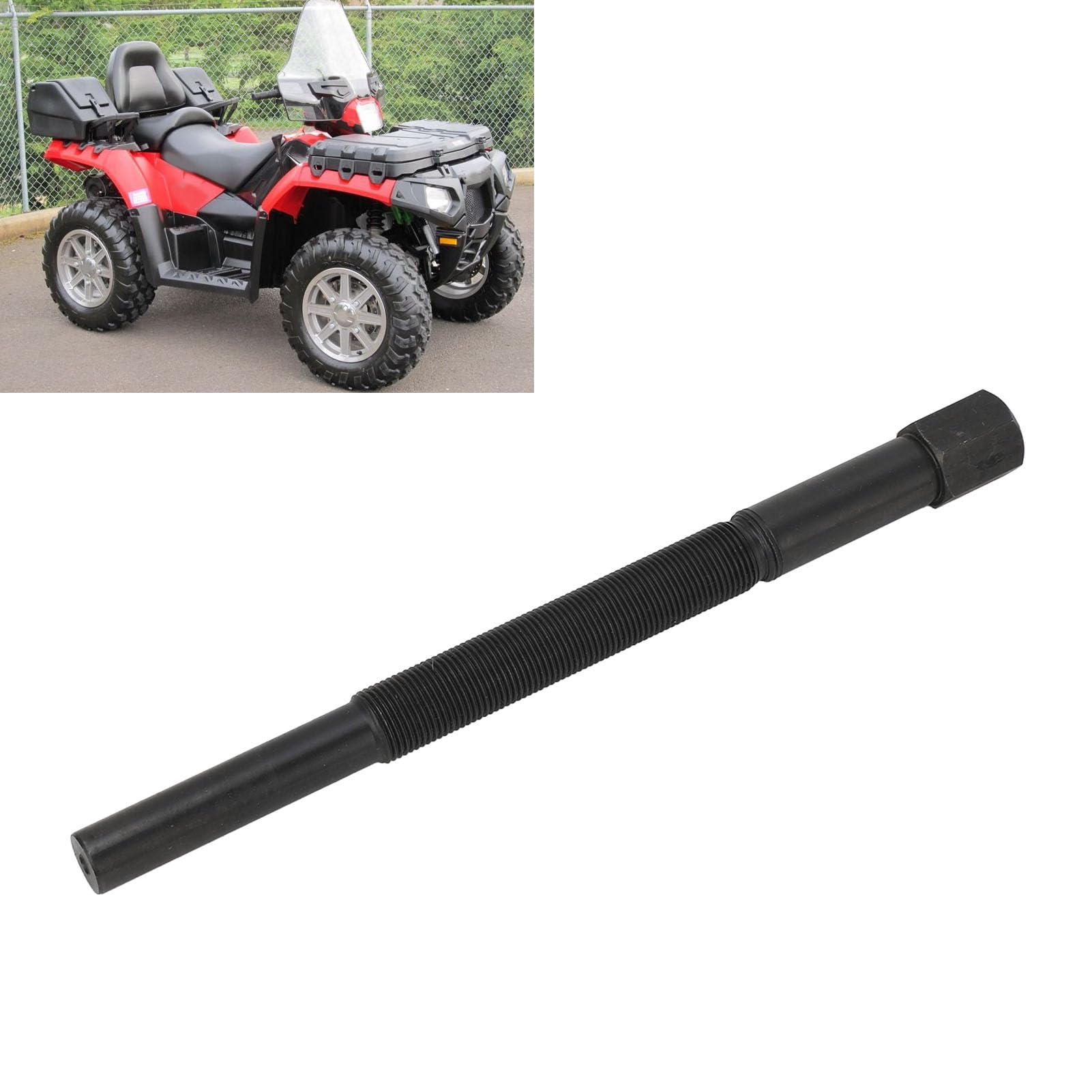 Aramox Estrattore Frizione Primaria, Strumento di Rimozione Estrattore Frizione Trasmissione Primaria 2870506 Sostituzione in Acciaio Al Carbonio per Polaris 550 570 800 850 1000