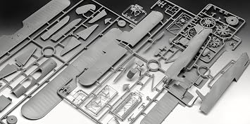 German Rebel 1/32 US Navy Steerman PT-17 Cadet Plastic Model 03837 Molded Color