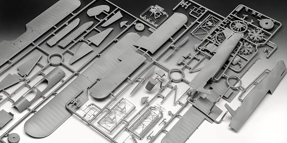 German Rebel 1/32 US Navy Steerman PT-17 Cadet Plastic Model 03837 Molded Color