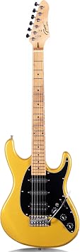Grote Electric Solid Body Guitar Modern-GST For Beginners Solar flare