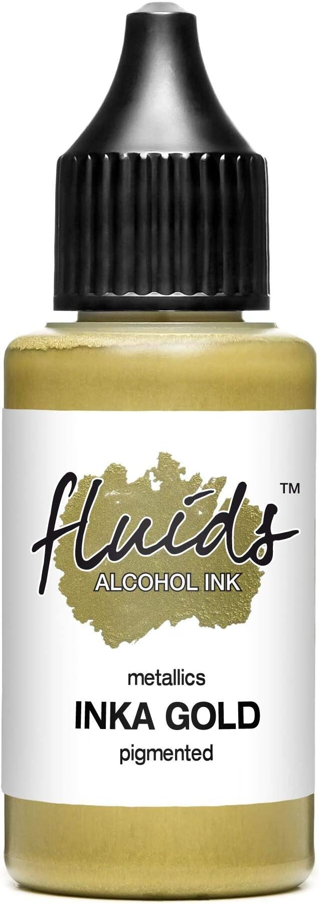 Octopus 30ml Fluids Alcohol ink Inka Gold for fluid art and resin, metallic gold