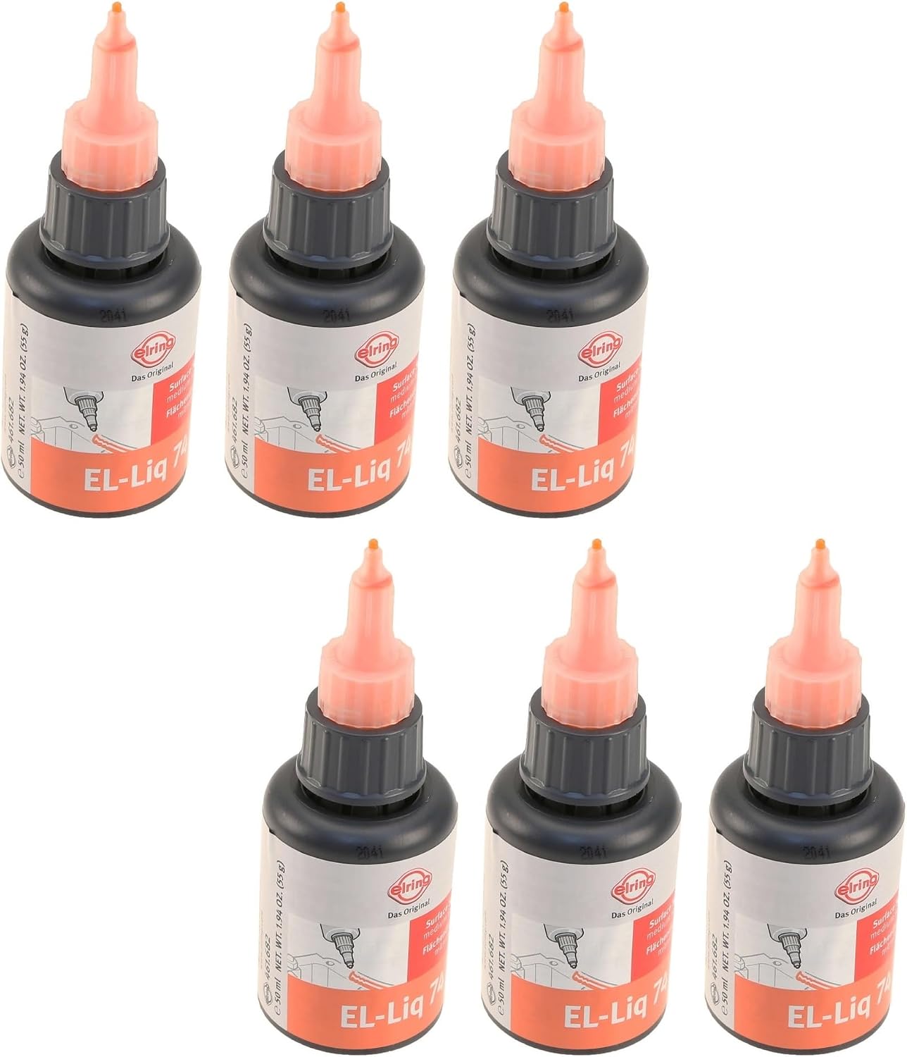 Elring EL-Liq 74 Universal Sealant Engine Gearbox 6 x 50ml Bottle -55 to +180