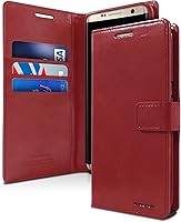 Vista 43 de GOOSPERY Bluemoon - Cartera compatible con iPhone 13 Pro Max, funda de piel sintética de alta calidad, soporte para tarjeta con tapa para teléfono