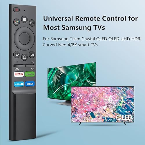 Miniatura 2 de Paquete de 2 reemplazo de control remoto Samsung Smart TV, universal para Samsung 2019-2025 Neo QLED Crystal UHD LCD OLED Smart TV