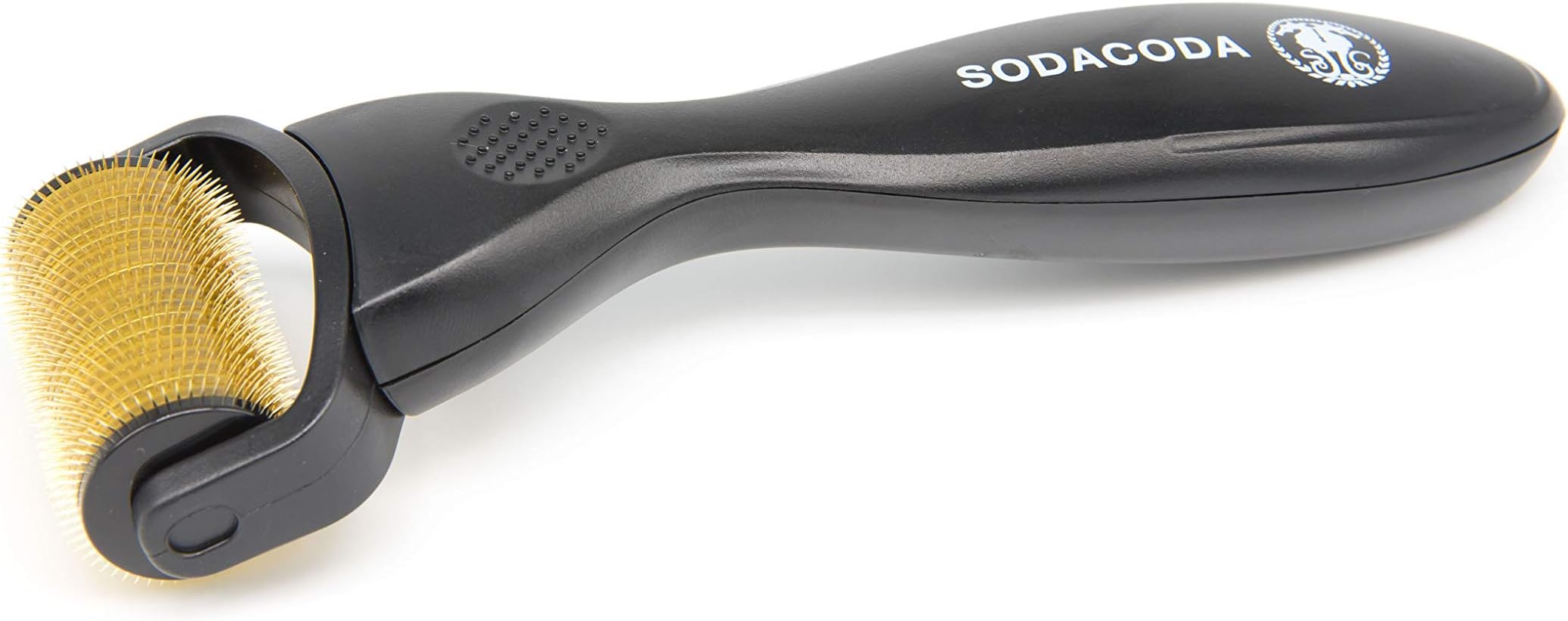 Sodacoda Derma Roller - 1200 Titanium Micro Needles - Professional Beauty Care Tool for Face, Beard Growth & Hair Growth Support - 3.00mm