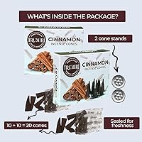 Vista 139 de TRUMIRI Copal Incense Cones - Total 20 Cone Incense - Dual Pack of 10 Insence Cones - Incense Cones Scented - Cone Incense Scents - Insense Cones
