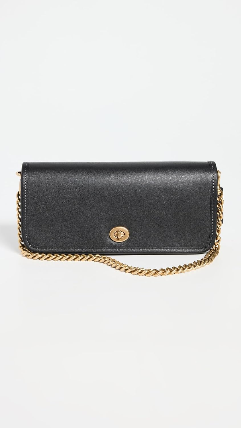 COACH Women's The Originals Glovetanned Leather Handbag, B4/Black, One Size - Image 3