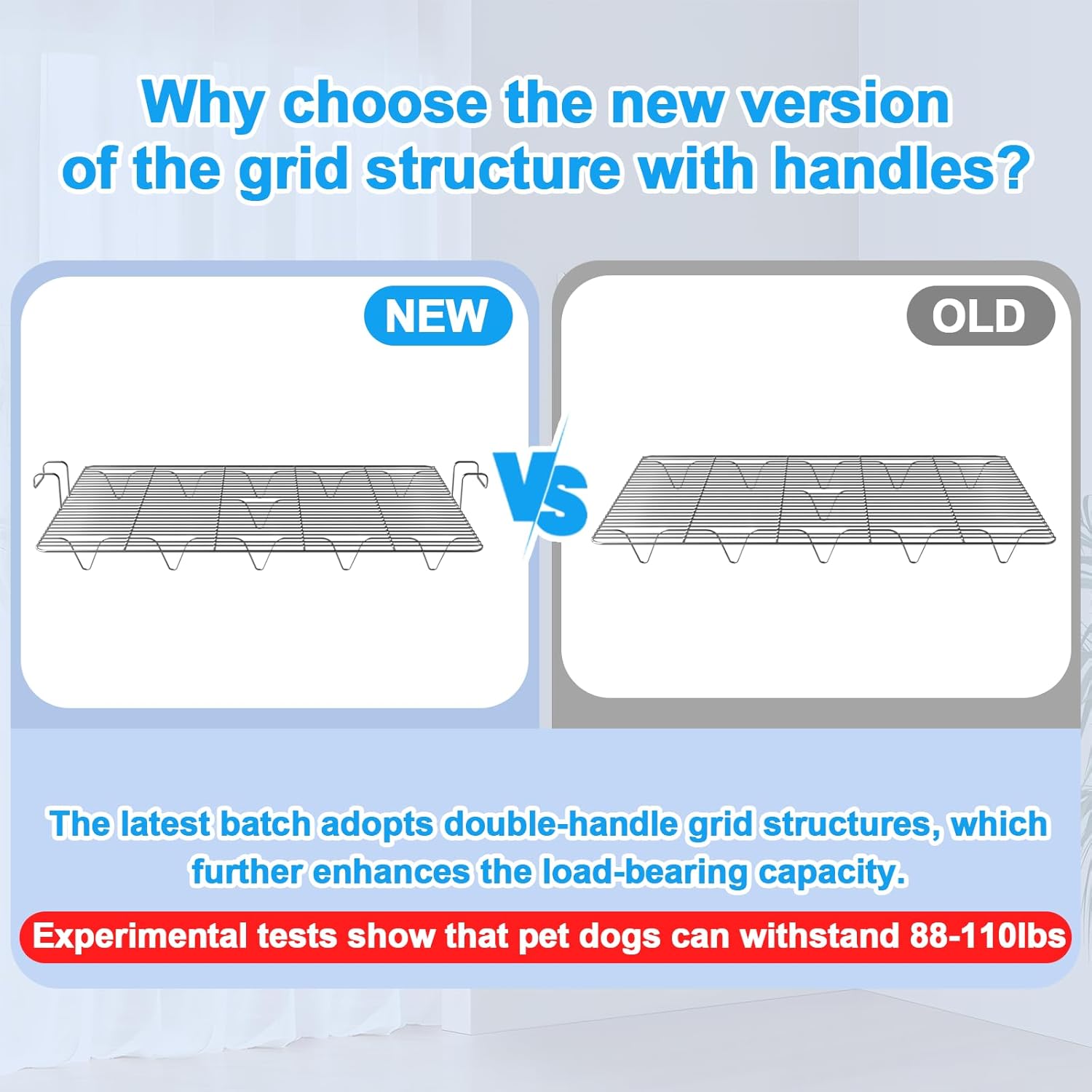 Qonimm Stainless Dog Grass Pad with Tray Large 28"x20"x4",Outdoor and Indoor Dog Potty Washable Reusable for Grass Pad Puppy Potty Tray & Training Balcony Porch Metallic Handled Frame