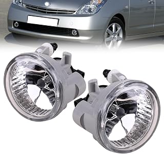1 Pair Fog Lights Replacement for Toyota Prius 2004-2009 Highlander 2004-2007 Echo 2003-2005 MR2 Spyder 2002-2005 Scion xA 2004-2006 Driving Fog Lamps