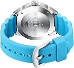 NORTH EDGE Triton Series Solar Dive Watch, 300M Waterproof, Luminous Analog Watch