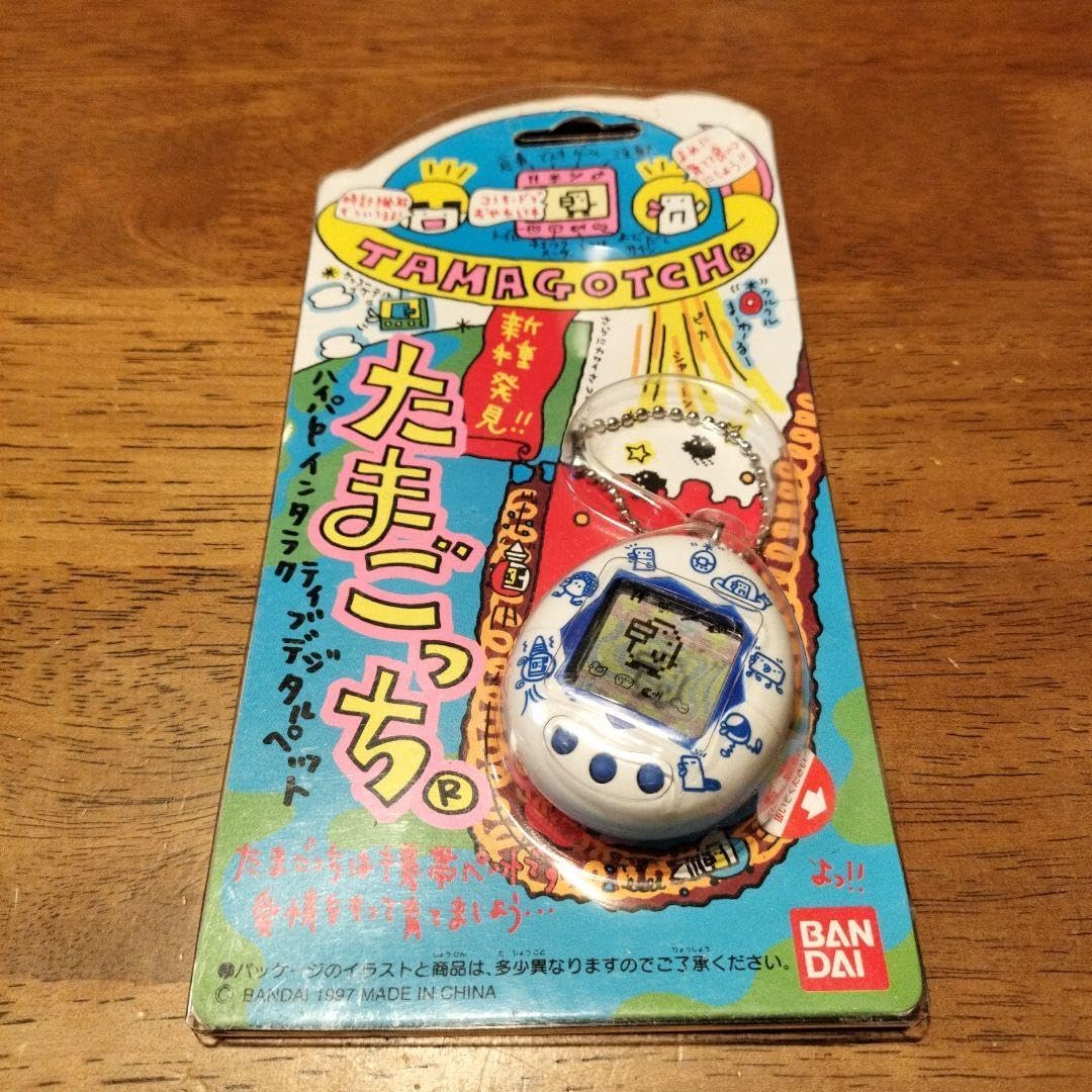 たまごっち 新種発見 正規日本語版 完璧品 新種発見 ロゴ柄 たまごっち