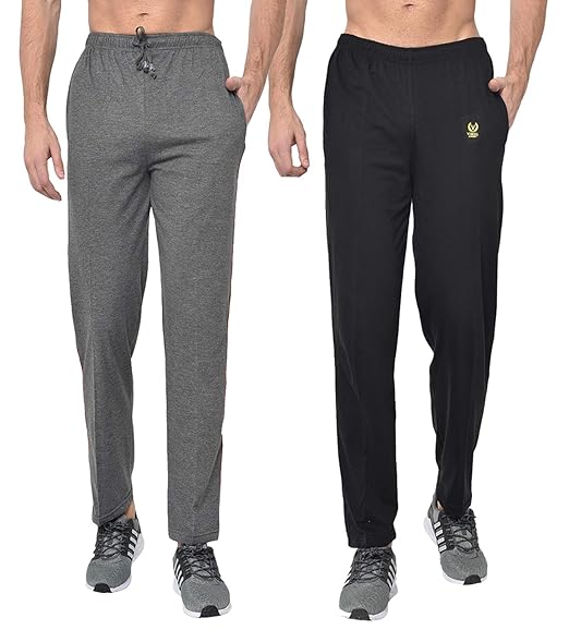 Men's Regular Fit Trackpants (Pack of 2)