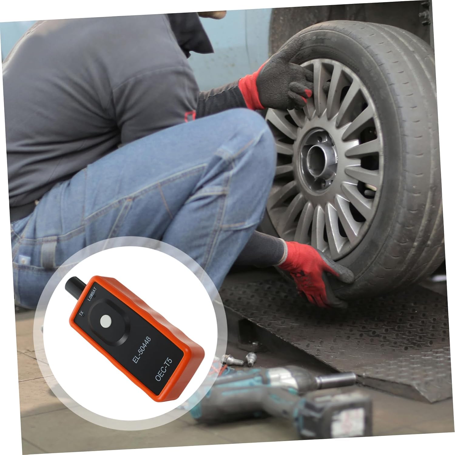 Universal Car Reset Tool 50448 Compatible Auto for Tire Pressure Sensor