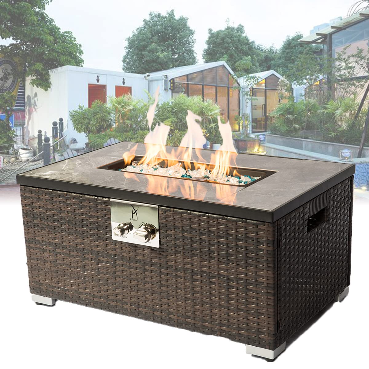 Outdoor Gas Fire Pit