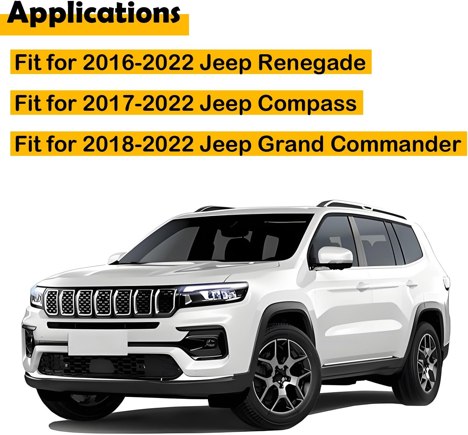 13435515 Fuel Tank Door Latch Actuator Kit w/Spring & Pin Compatible with 2016-2022 Jeep Renegade, 2017-2022 Compass, 2018-2022 Grand Commander, 2-Pin