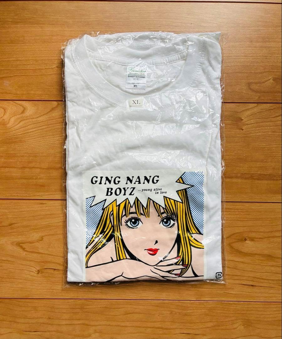 銀杏BOYZ 君と僕の第三次世界大戦的恋愛革命 Tシャツ 江口寿史 XL 銀杏BOYZ Tシャツ 君と僕の第三次世界大戦的恋愛革命 江口寿史XL