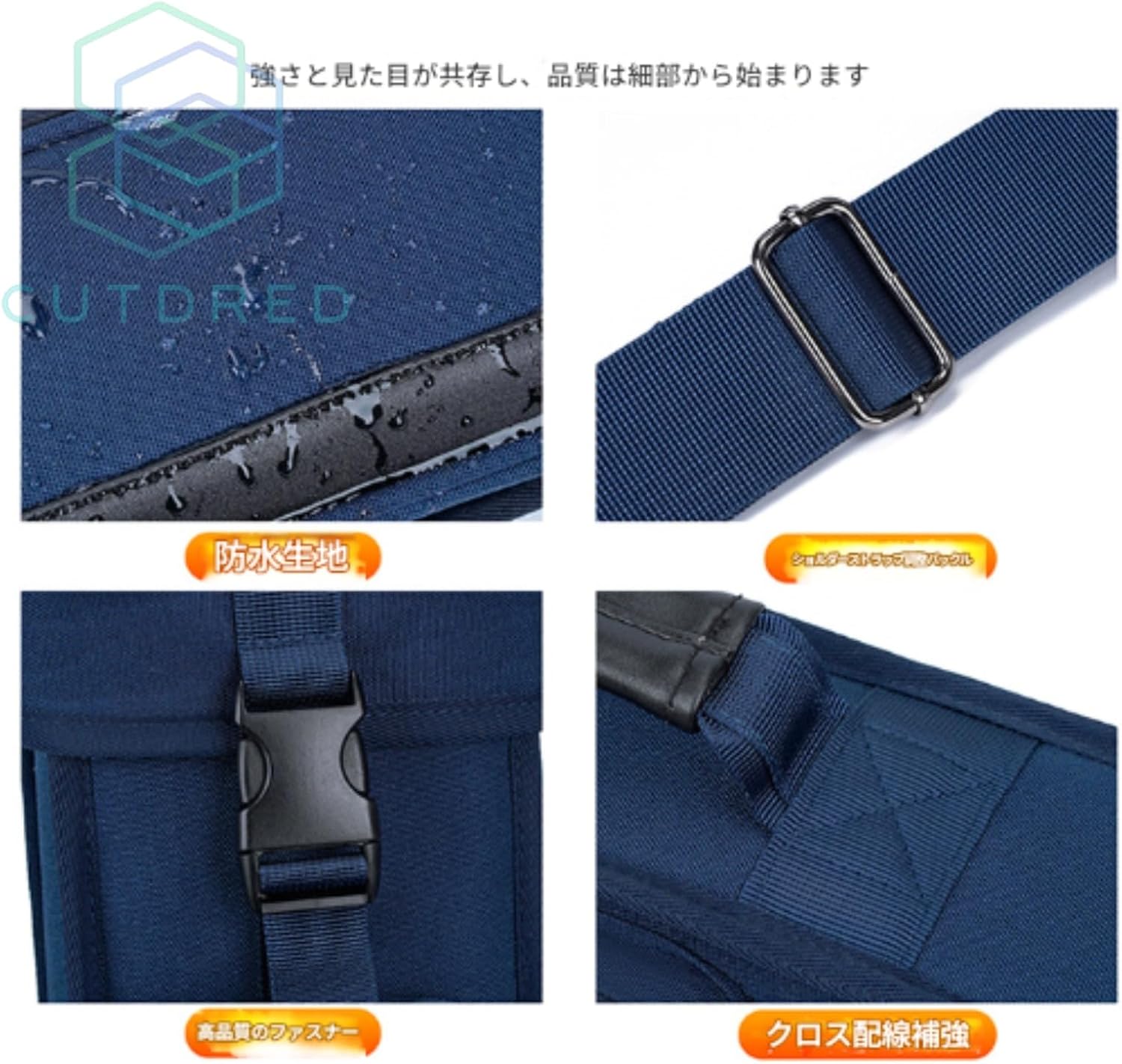 ビリヤード Cutdred 1200Dオックスフォードプール スティック、1/2スヌーカーキュ収納、軽量ポータブルソフト7ホールバッ