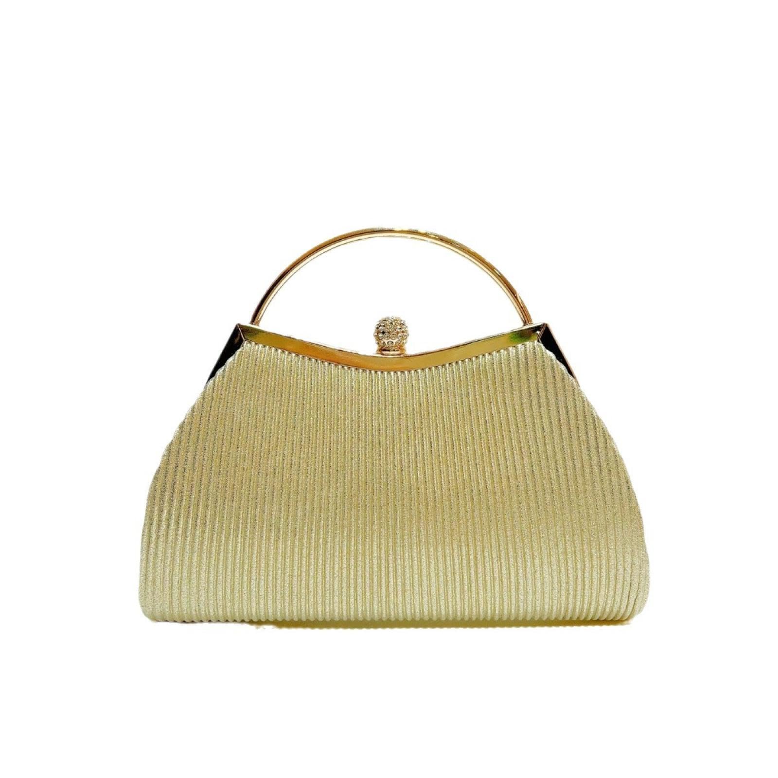 Sac carré rétro à strass chic et tendance pour femme