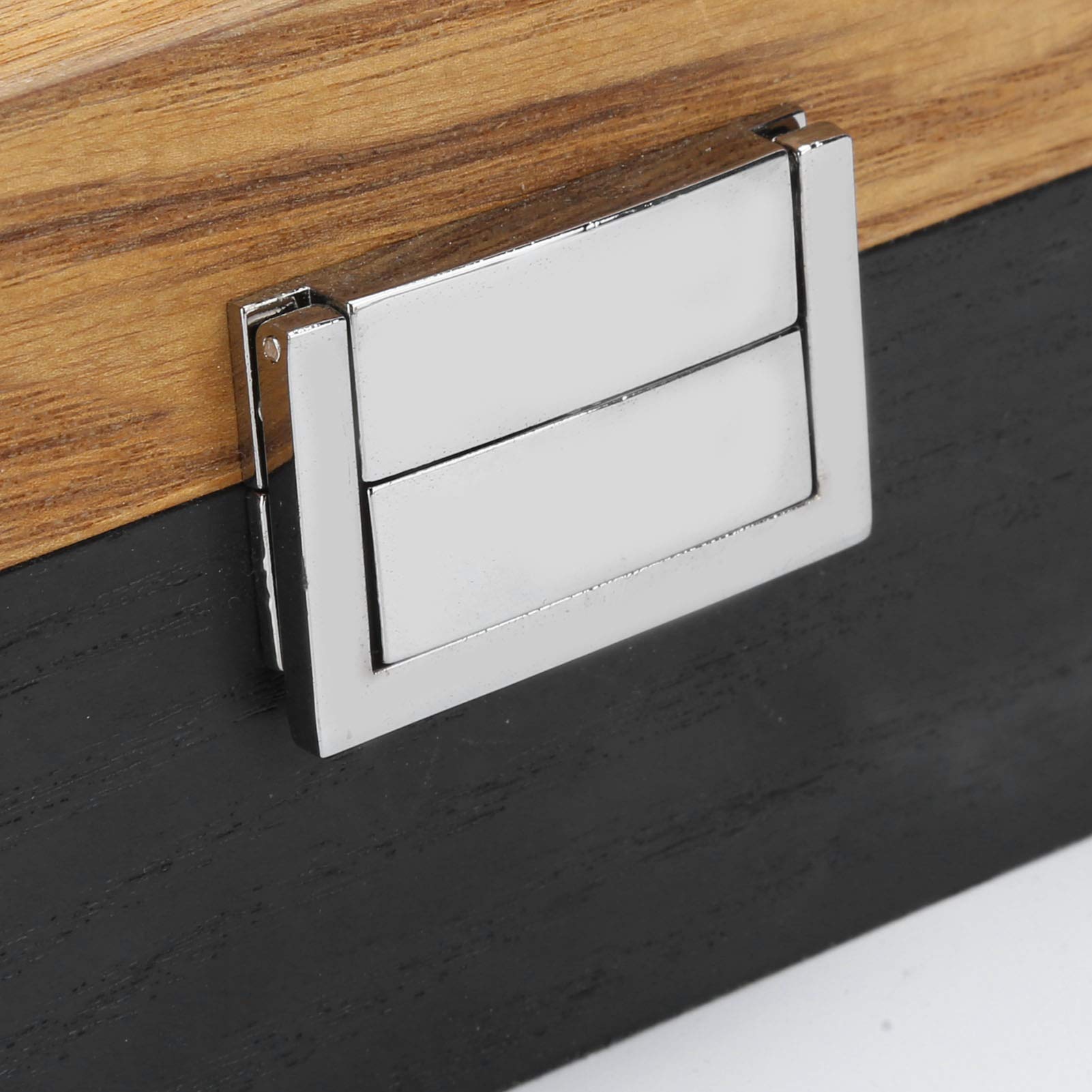 Fdit Caja de Reloj Caja de Almacenamiento de Reloj de Madera Maciza Caja organizadora de Reloj Caja con 6 Ranuras Caja Decorativa para visualización de Reloj Organización de Almacenamiento