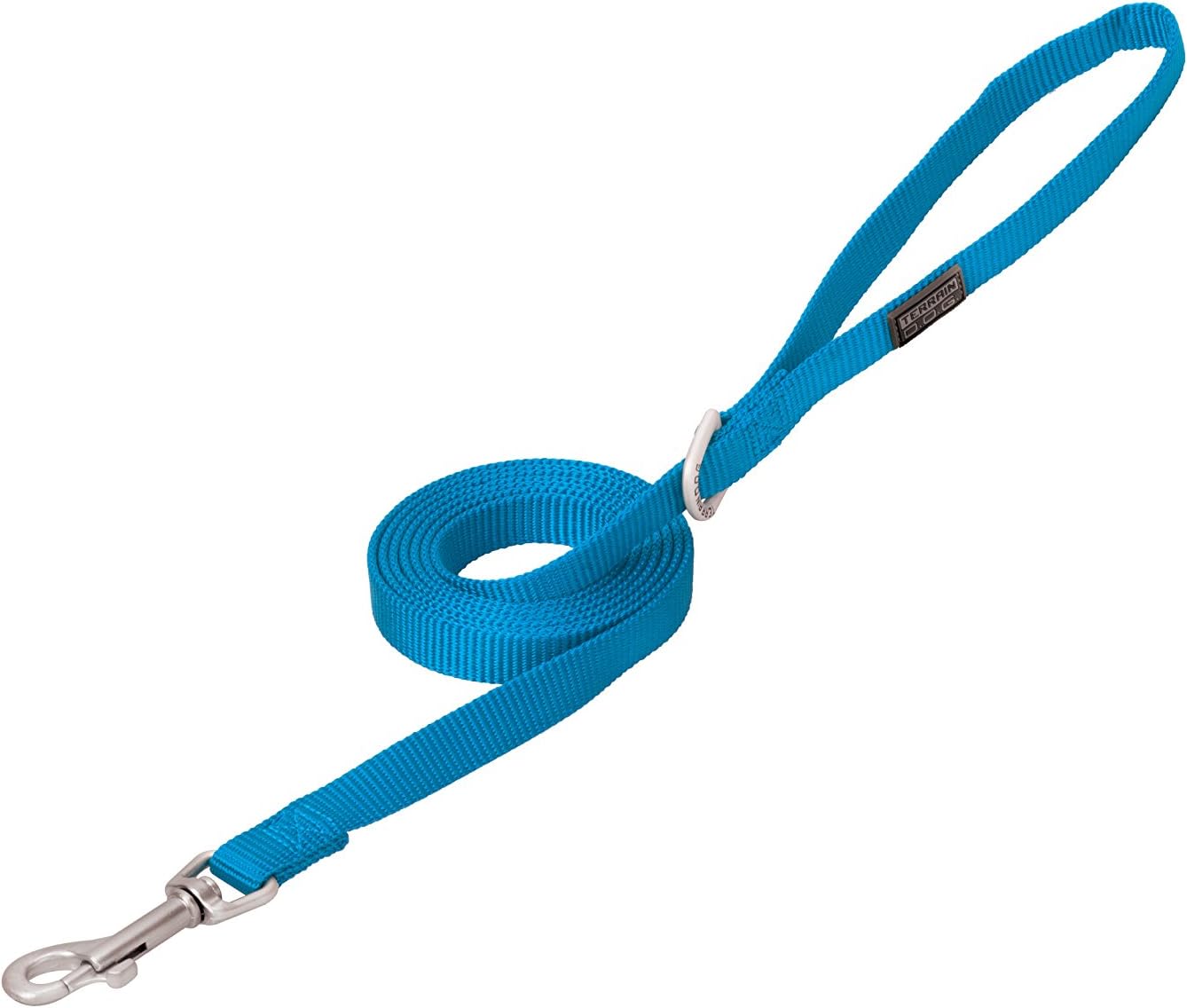 Terrain D.O.G. Nylon Single-Ply Dog Leash, 1" x 6', Dark Blue : Pet Supplies