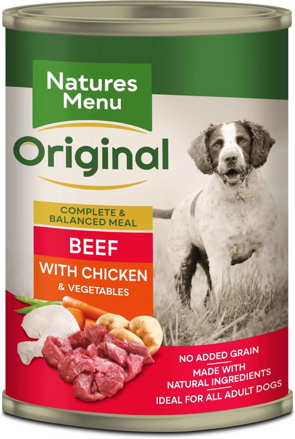 Nat'Menu Bf+Chic 400g Can X12