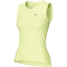 KUTOOK Womens Cycling Vest, Quick-Drying Sleeveless Performance Shirt with Reflective Markings, Summer Cycling Jersey