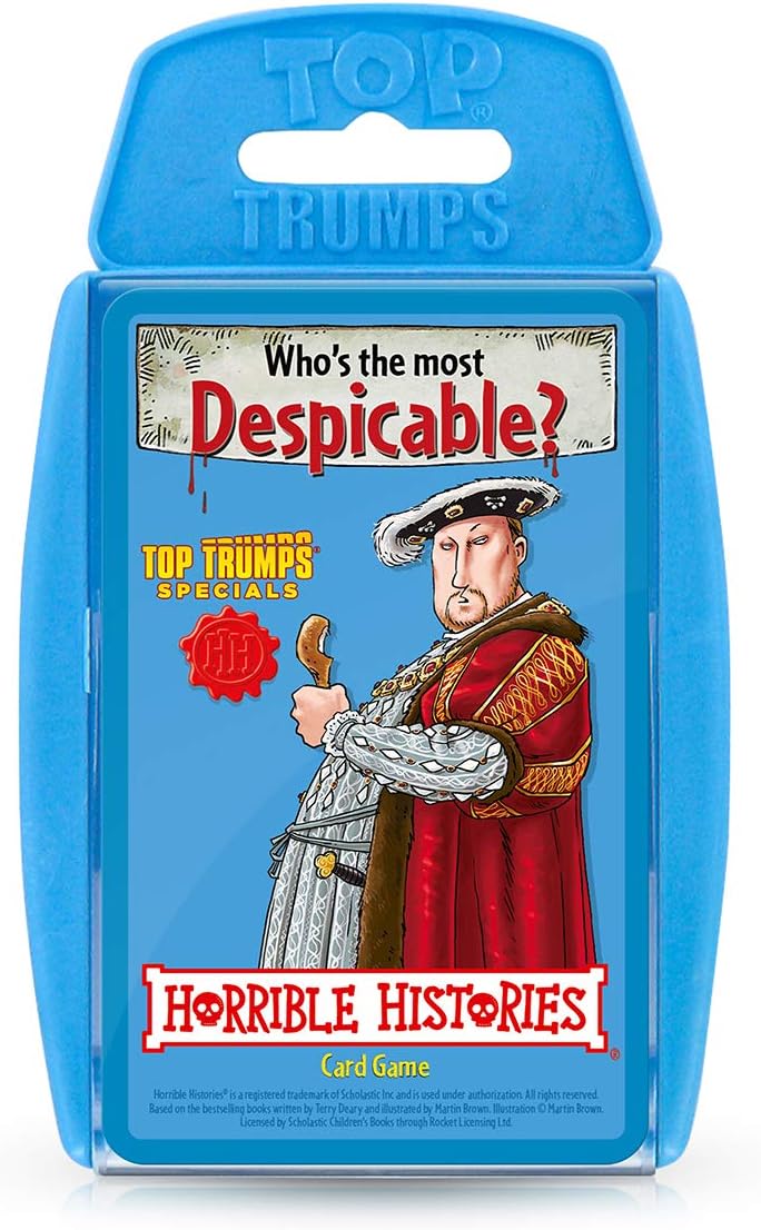 Horrible Histories Top Trumps Card Game