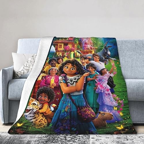 Miniatura 2 de Manta de franela de dibujos animados ultrasuave para niños, niñas, niños y adultos, regalos para todas las estaciones, 50 x 40 pulgadas