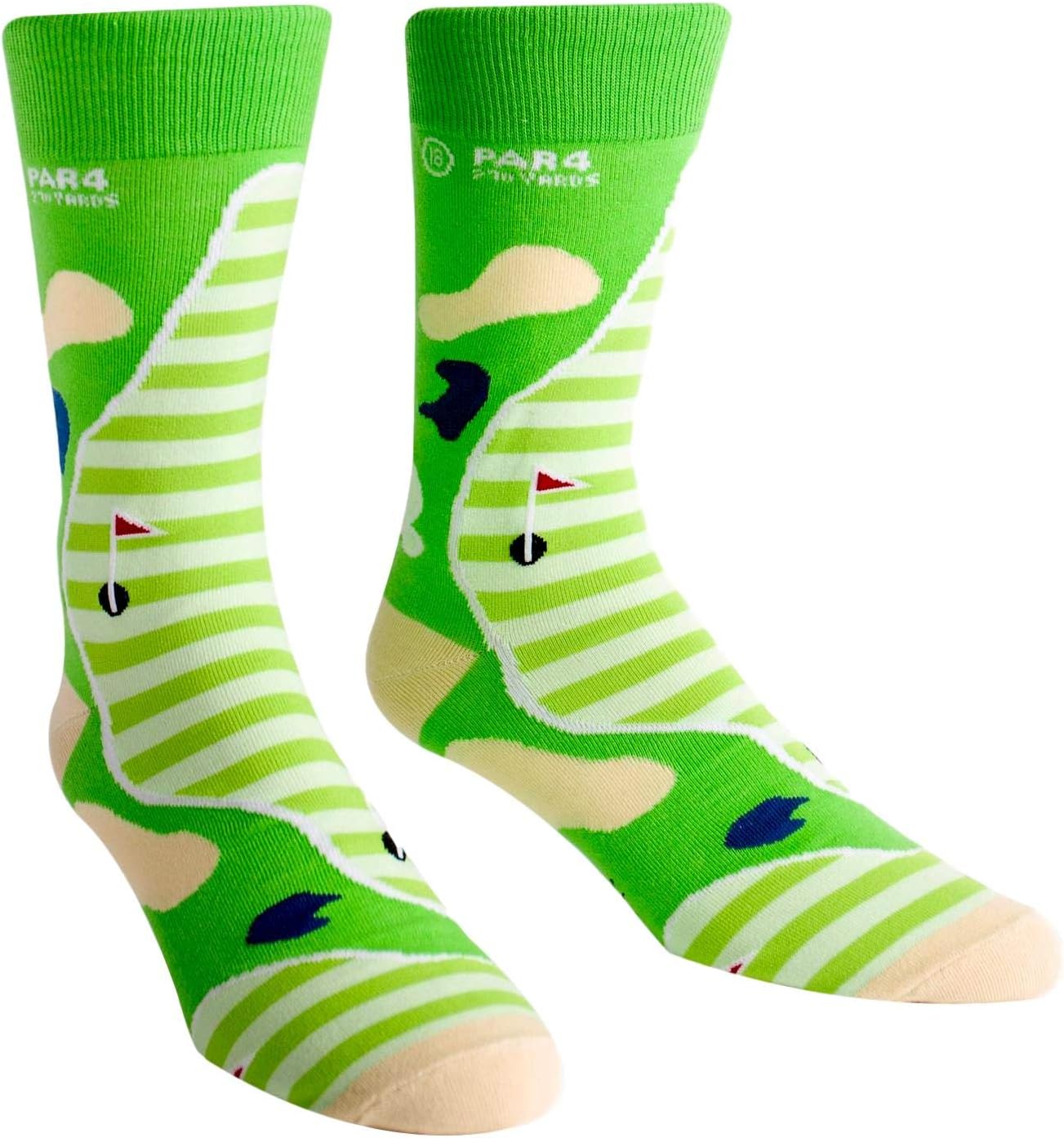 Sock It To Me, Men's Crew, Space and Alien Socks, Green, One Size