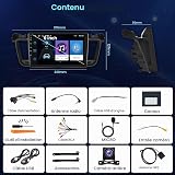 Fuluku 9'' Android 15 Autoradio per Peugeot 508 2012-2016 radio mit 2+64GB - 7