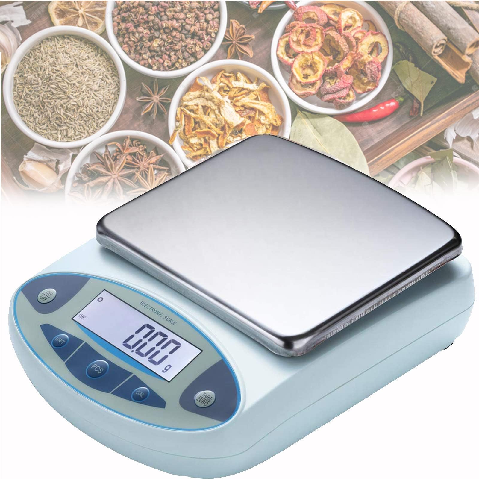 Balance électronique analytique de laboratoire Balance de précision numérique, pour un pesage de haute précision - Idéal pour les laboratoires, les bijoux, la cuisine - Balances électroniques précis