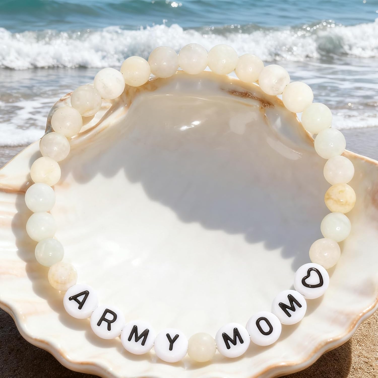 Kivosliviz Army Mom Gifts for Women Bracelet Military Birthday Mothers Day Proud Army Mom Jewelry - Image 5