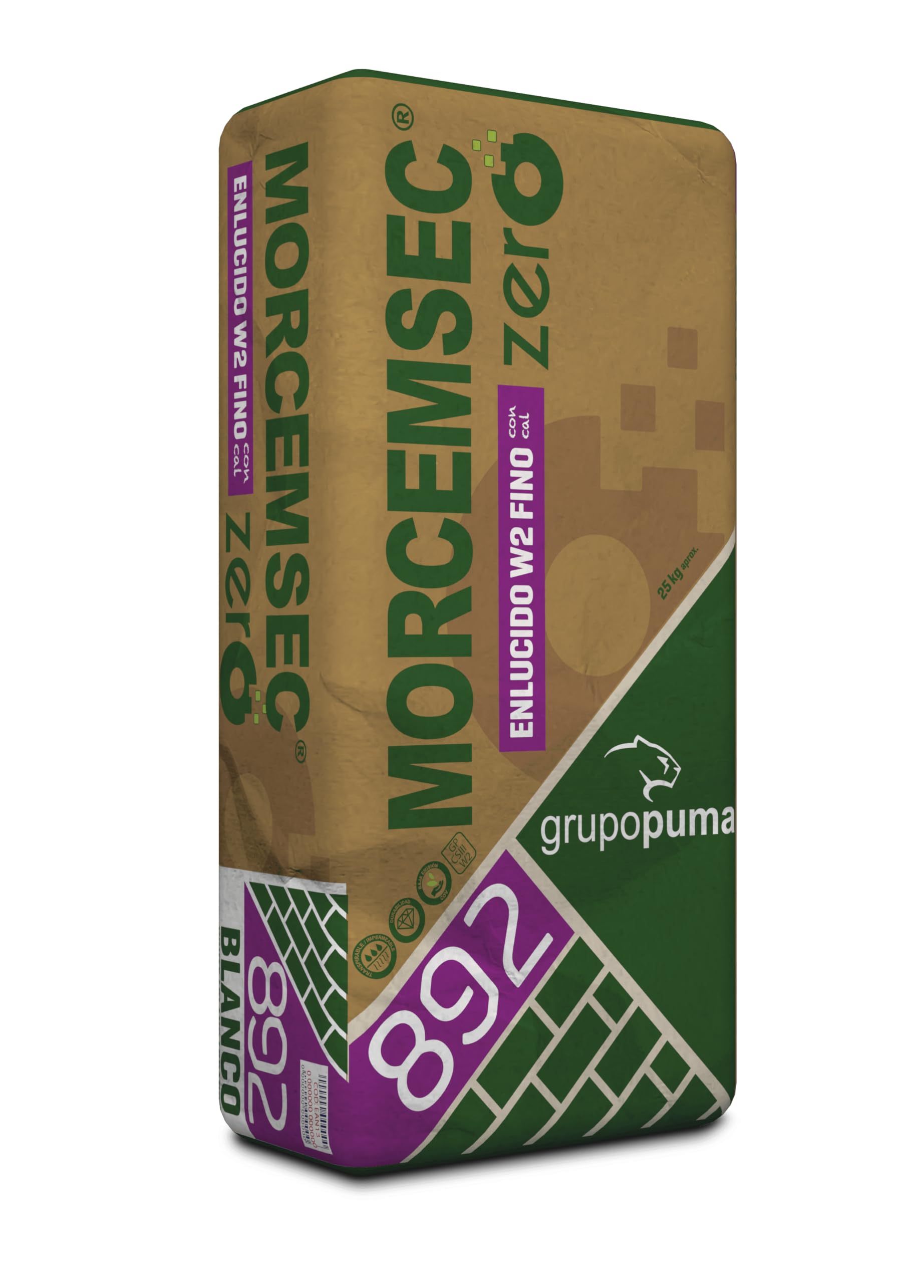 Morcemsec Zero Enlucido Fino con Cal