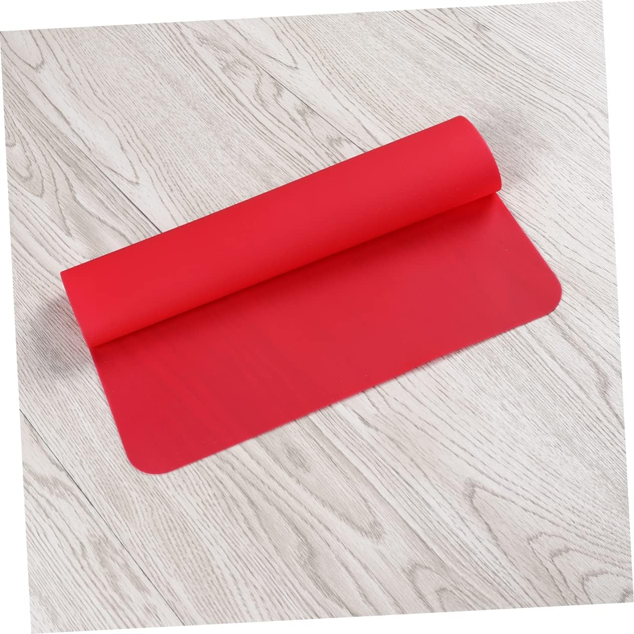 Mobestech 2pcs Cup and Bowl Mat - Insulation Pad for Desk and Dining Table Red Easy to Clean Flexible Food-Grade Material