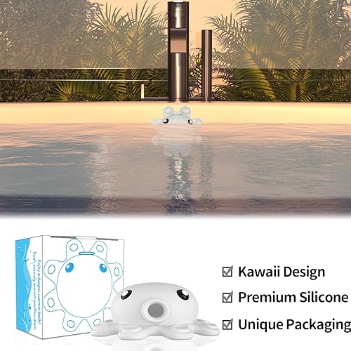 Miniatura 7 de Cubierta de drenaje de desbordamiento de bañera - Cubierta de drenaje de bañera de silicona, tapón de desbordamiento de bañera de pulpo con