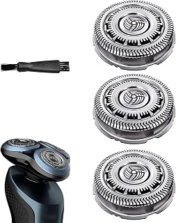 SH60/72 Replacement Shaving Head Blades Compatible with Philips Electric Shaver Razor Series 6000 S6850 S6810 S6820 S6880/81, OEM Upgraded SH60 Replacement Blades for Series 6000 Shaver Heads