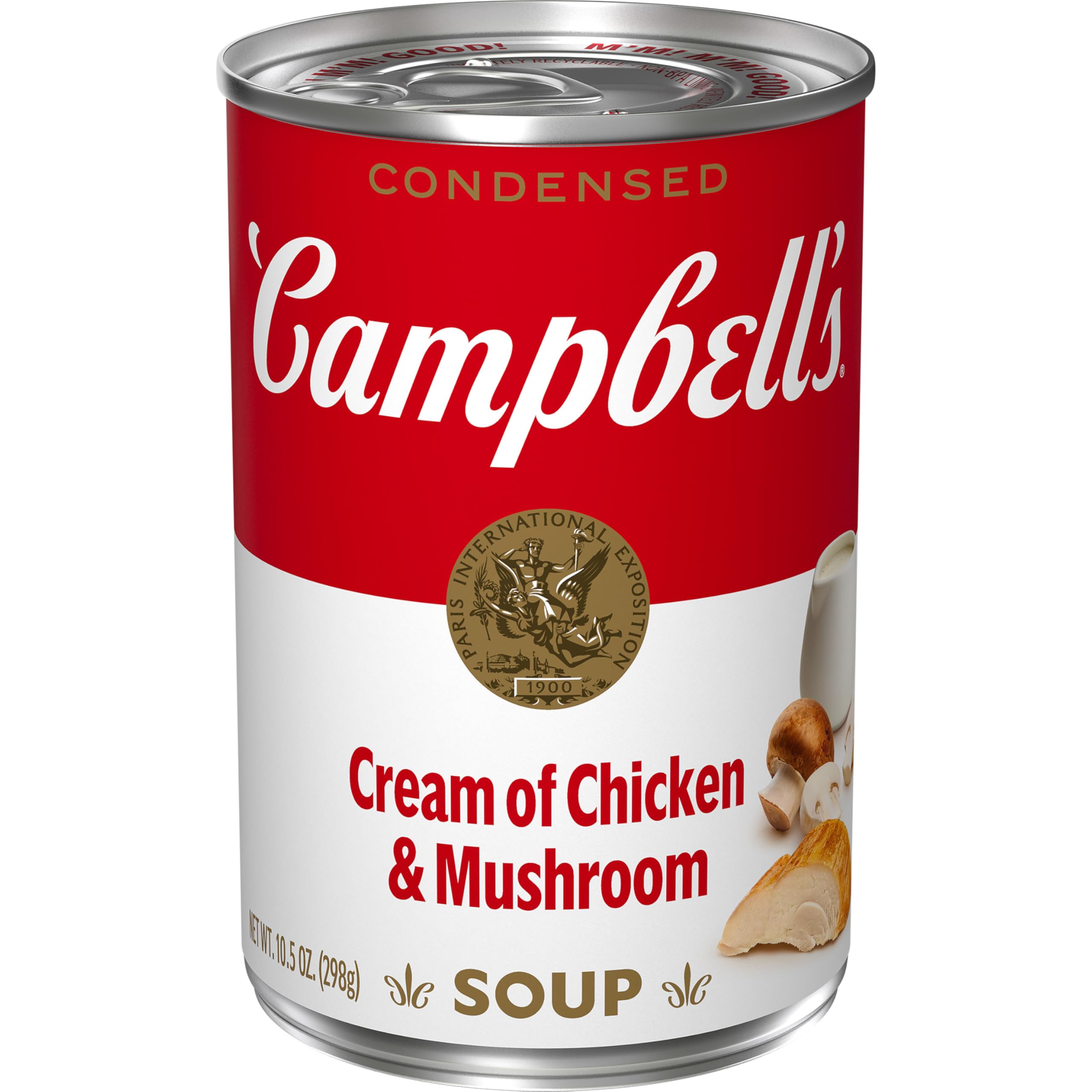 Campbell's Condensed Cream of Chicken and Mushroom Soup, 10.5 oz Can